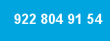 922 804 91 54
